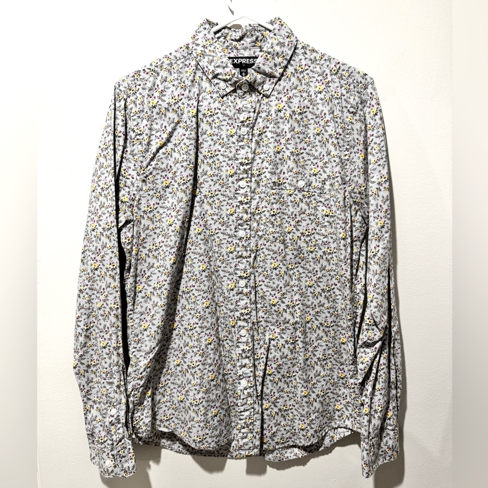 Express men’s button down shirt